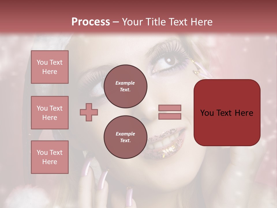 Snow Long Hat PowerPoint Template