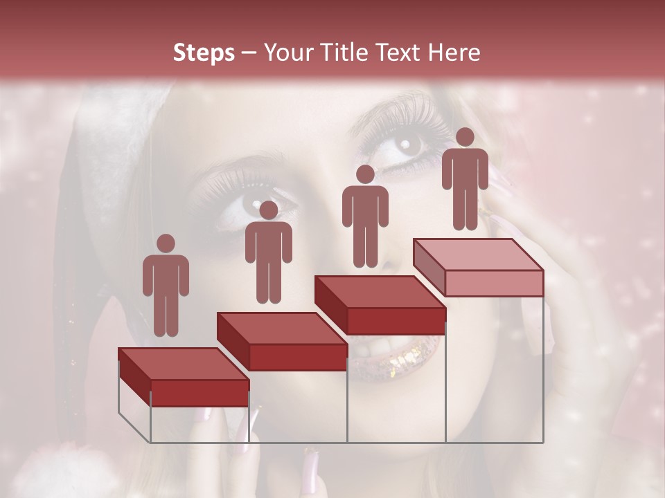 Snow Long Hat PowerPoint Template