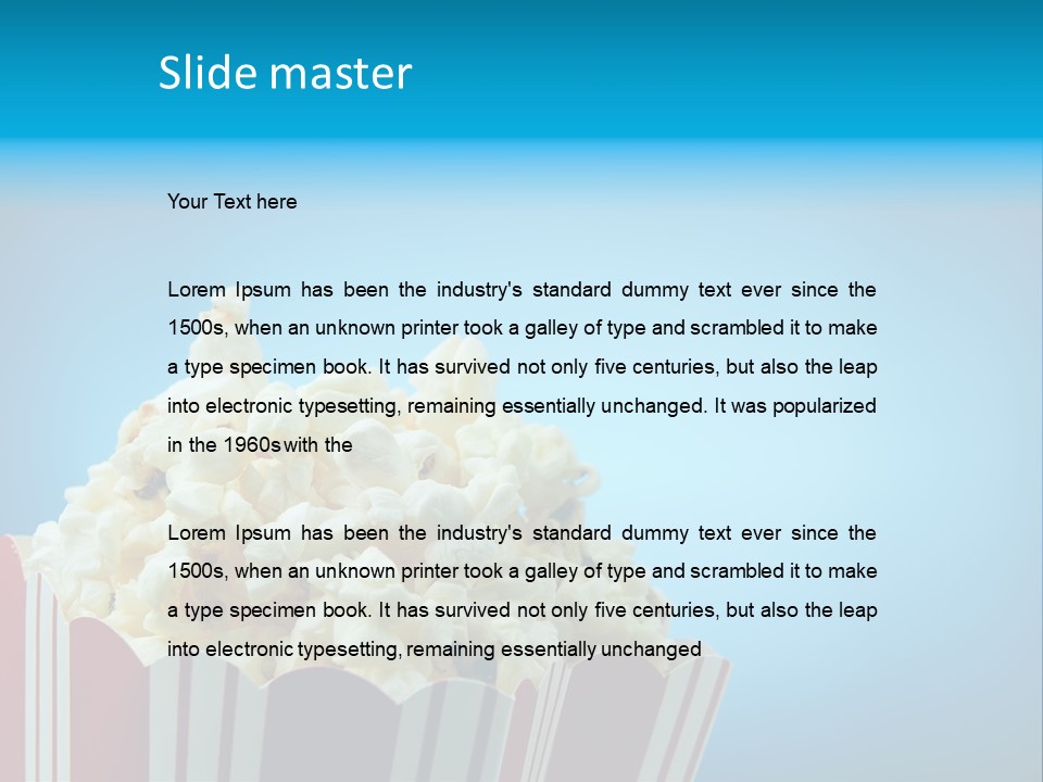 Studio Space Junk PowerPoint Template