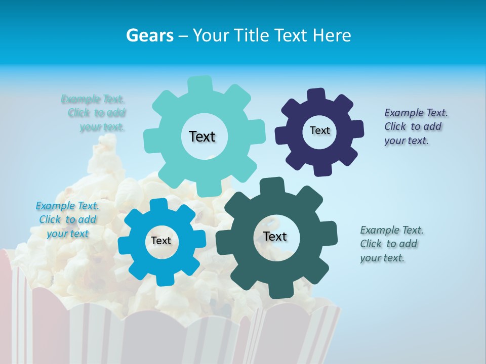 Studio Space Junk PowerPoint Template