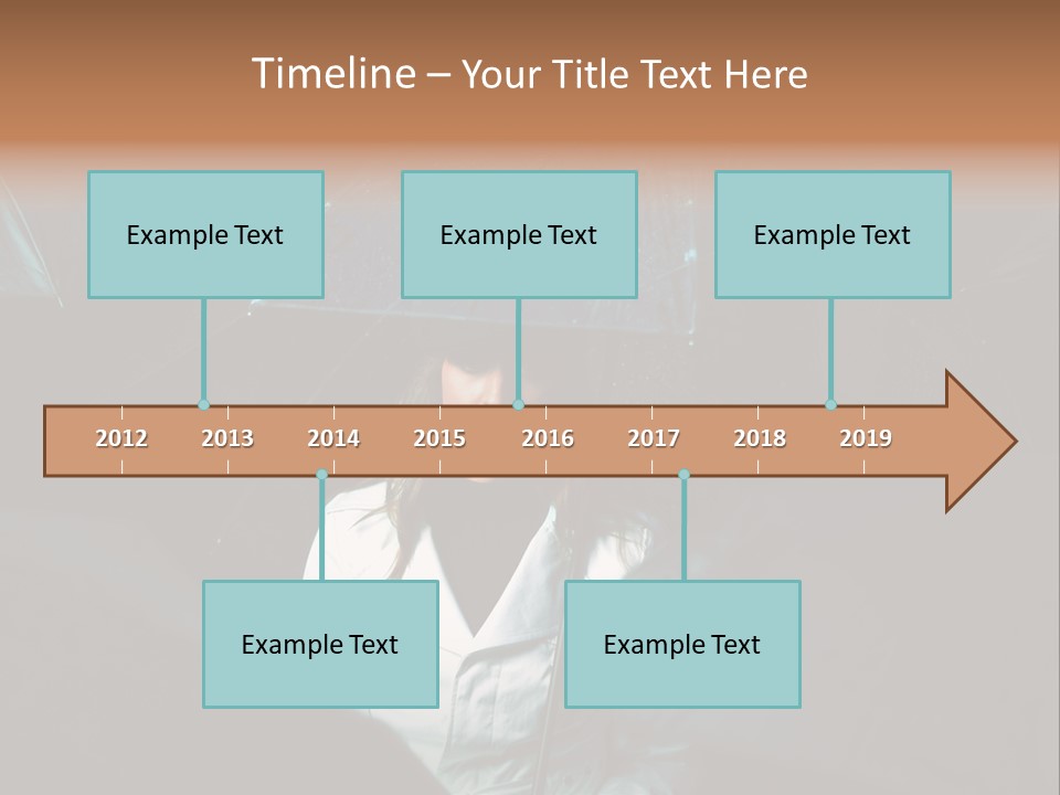 Street Dark Fashion PowerPoint Template