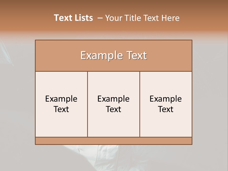 Street Dark Fashion PowerPoint Template
