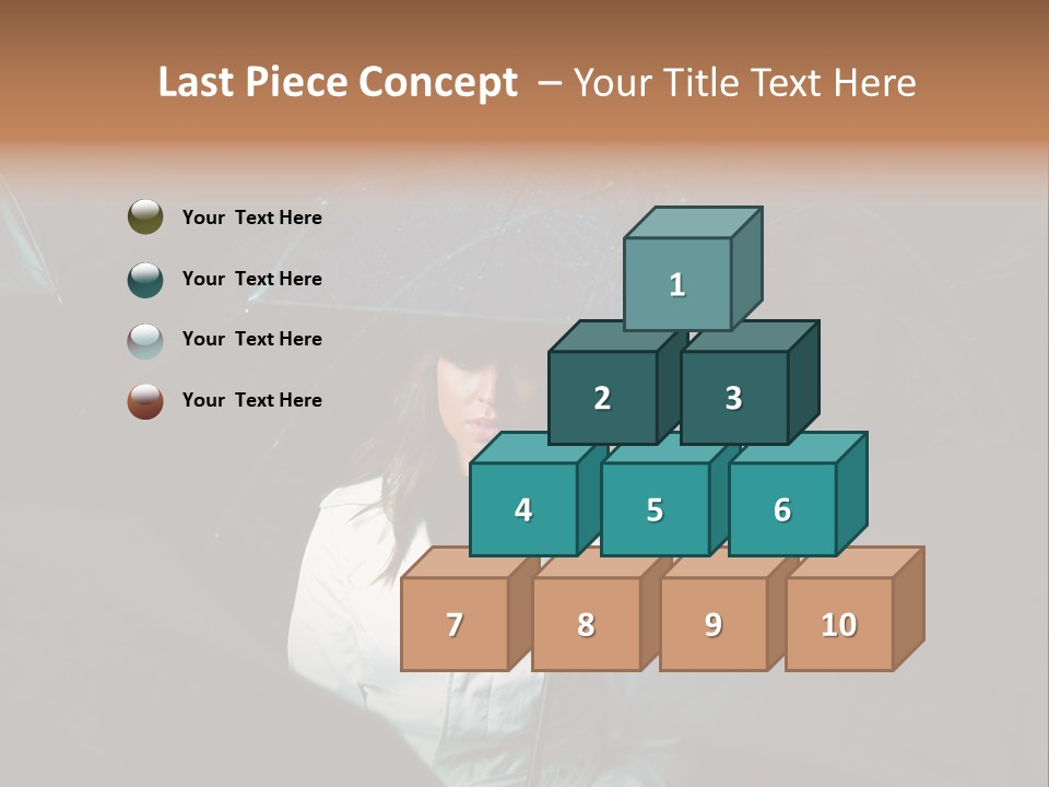 Street Dark Fashion PowerPoint Template