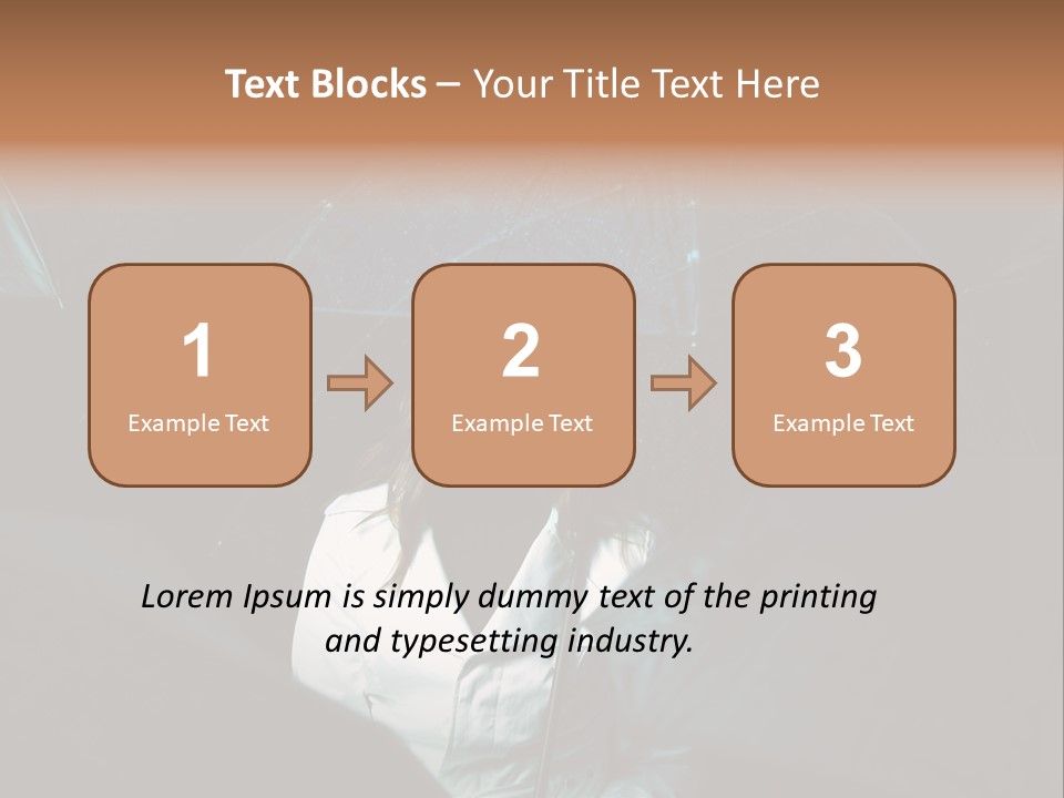 Street Dark Fashion PowerPoint Template