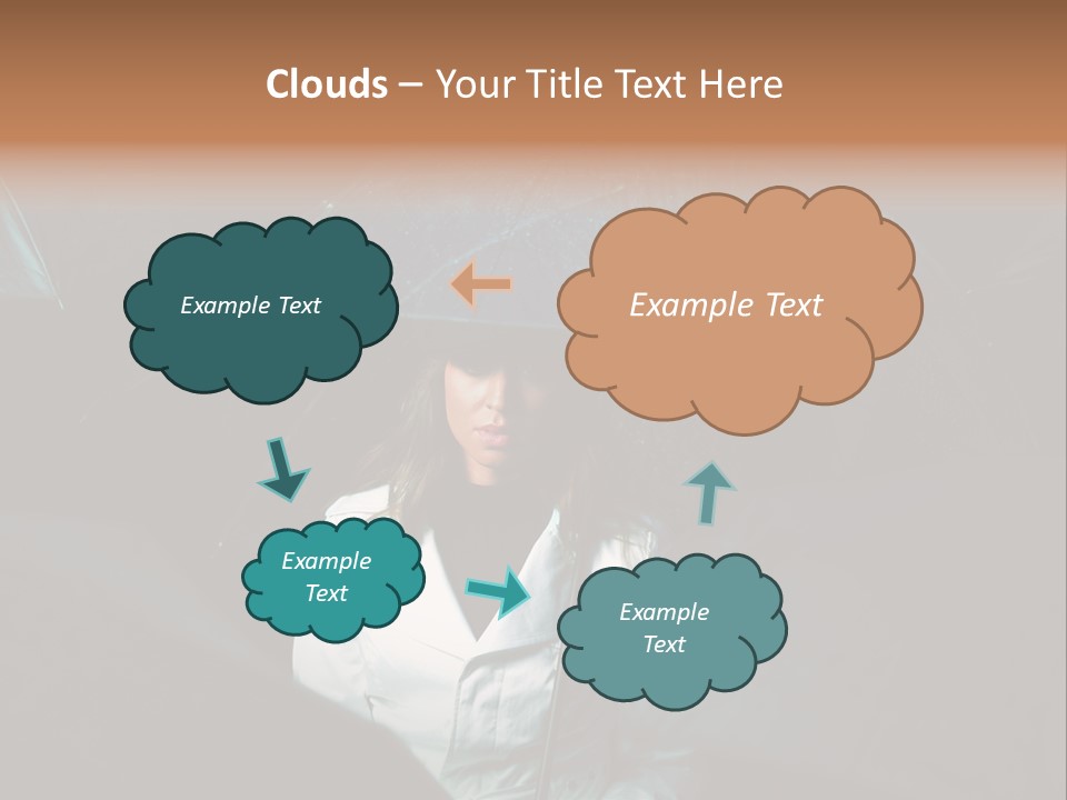 Street Dark Fashion PowerPoint Template