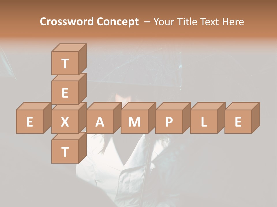 Street Dark Fashion PowerPoint Template