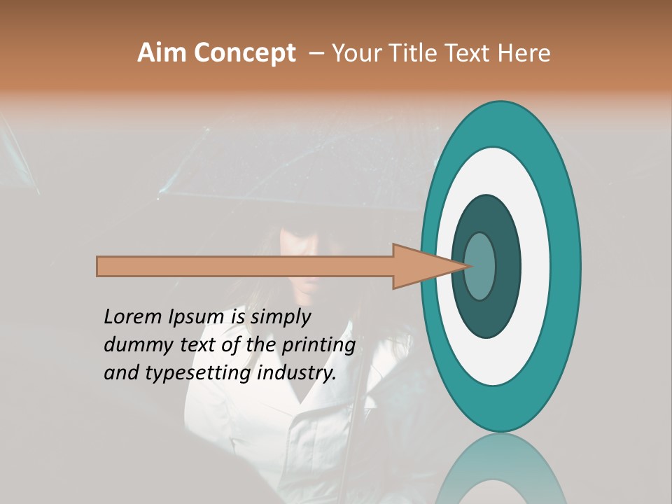 Street Dark Fashion PowerPoint Template