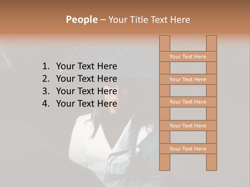 Street Dark Fashion PowerPoint Template