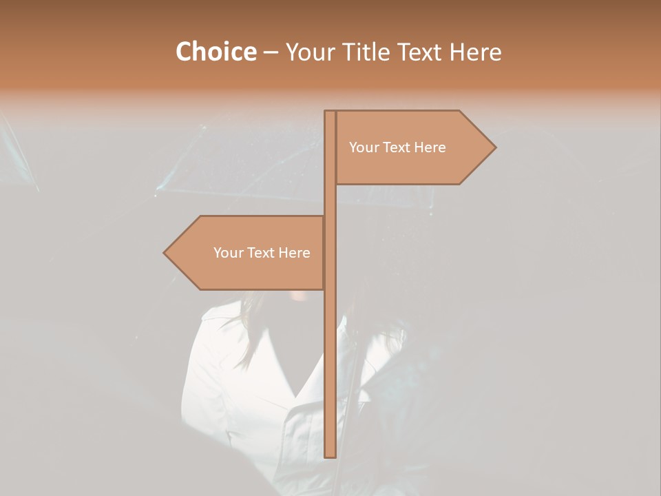 Street Dark Fashion PowerPoint Template