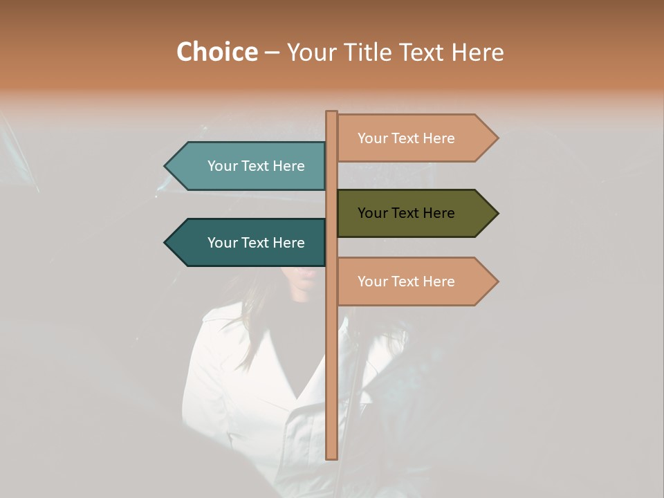 Street Dark Fashion PowerPoint Template