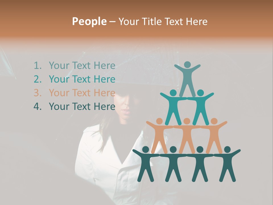 Street Dark Fashion PowerPoint Template