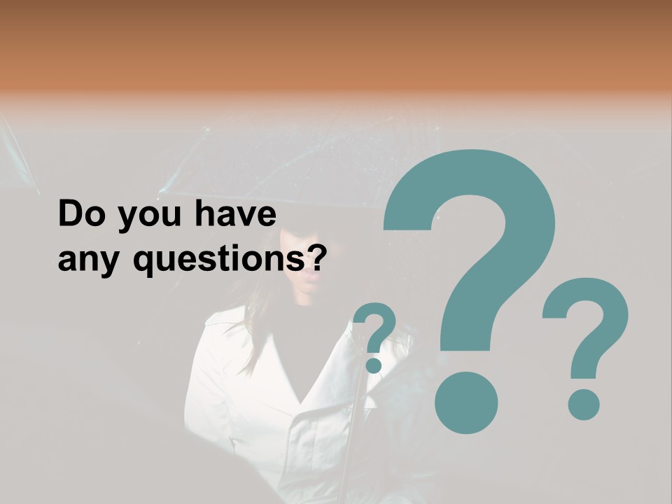 Street Dark Fashion PowerPoint Template