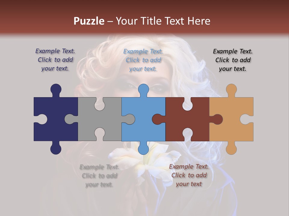 Pretty Face Treatment PowerPoint Template