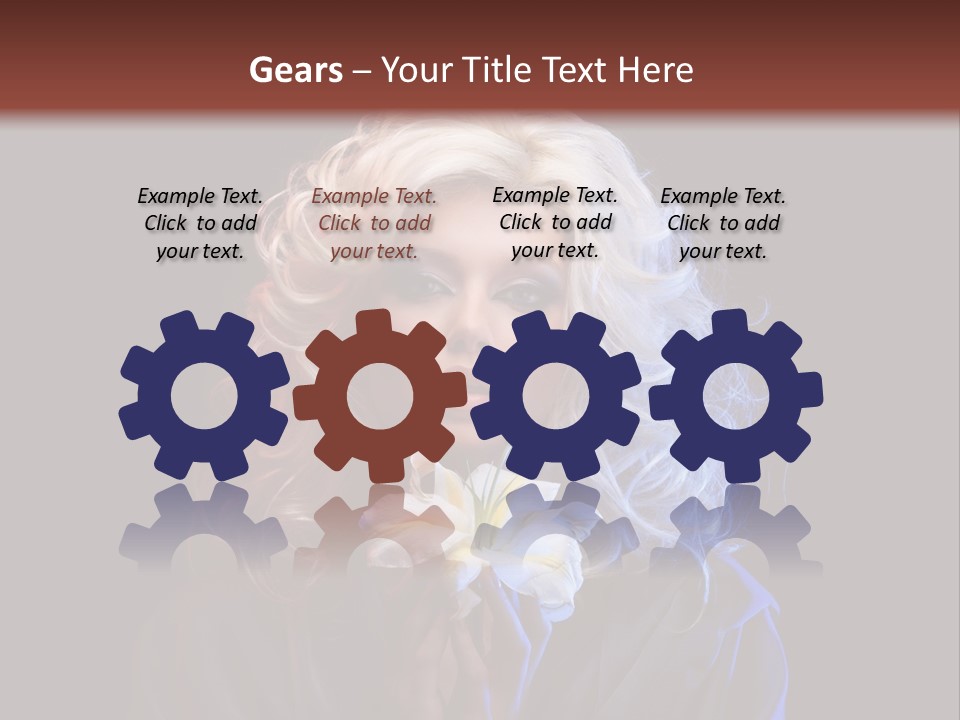 Pretty Face Treatment PowerPoint Template