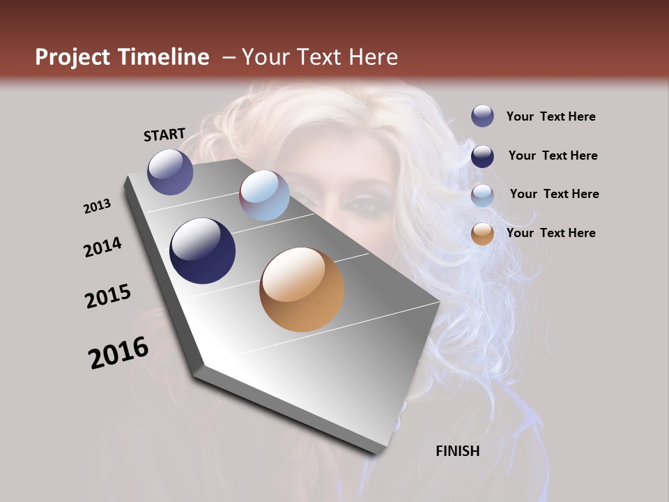 Pretty Face Treatment PowerPoint Template