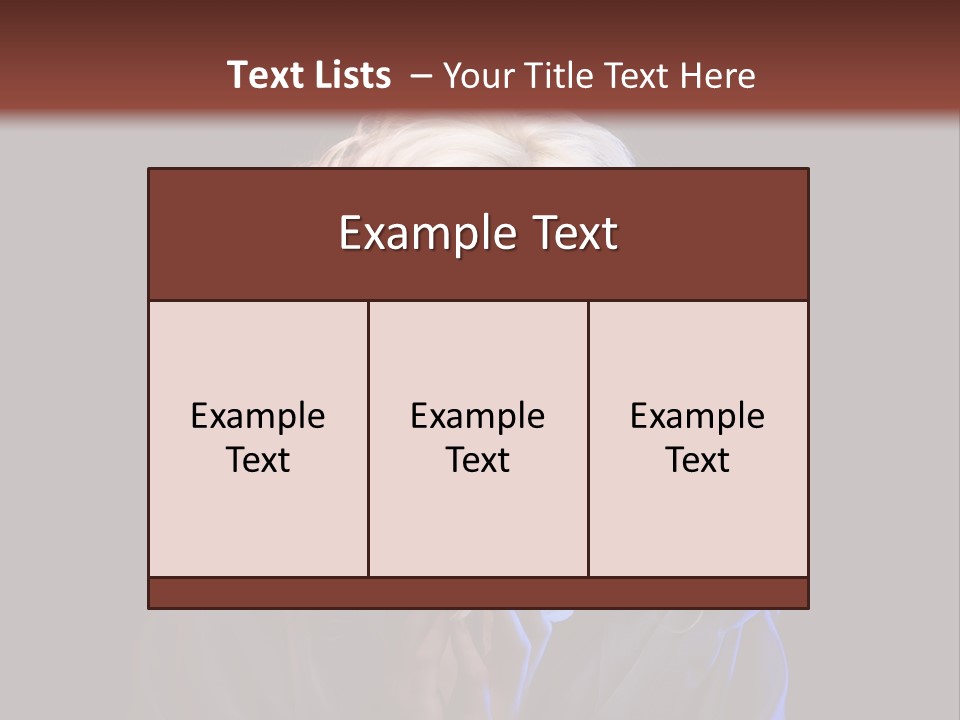 Pretty Face Treatment PowerPoint Template