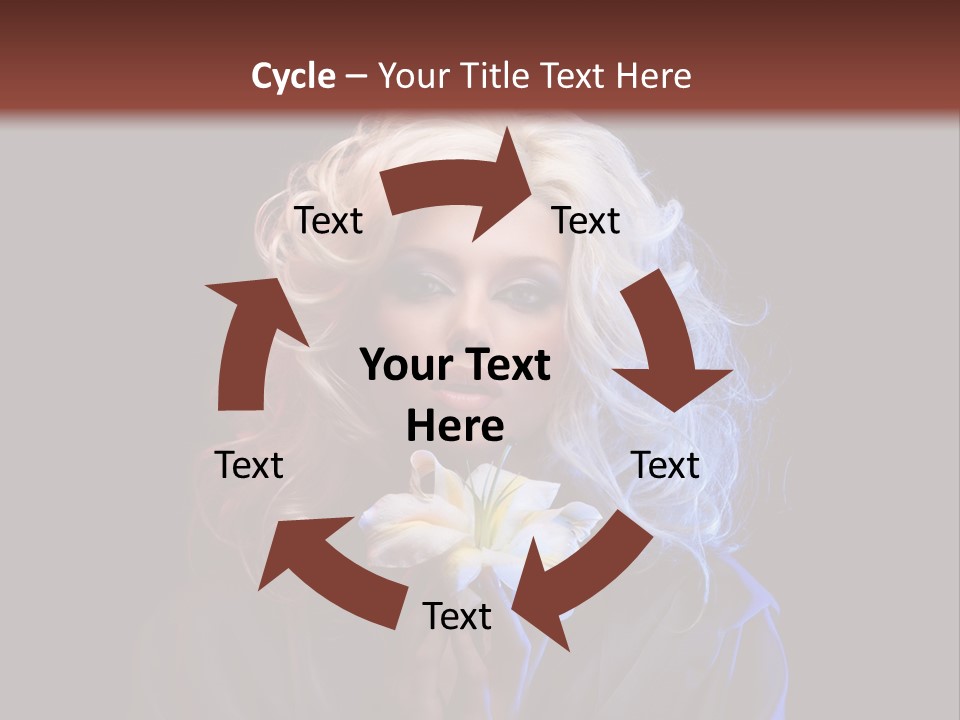 Pretty Face Treatment PowerPoint Template