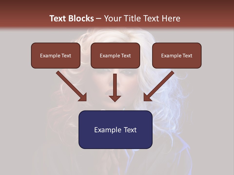 Pretty Face Treatment PowerPoint Template