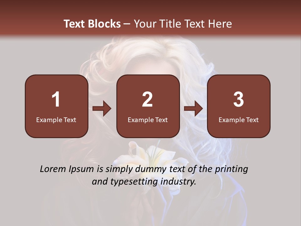 Pretty Face Treatment PowerPoint Template