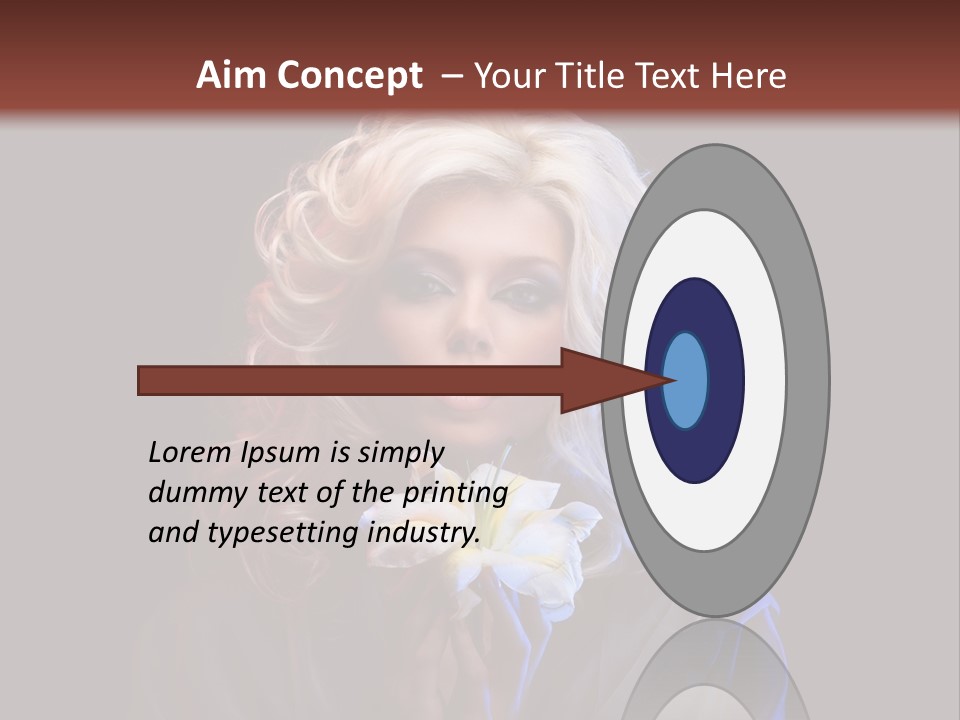 Pretty Face Treatment PowerPoint Template