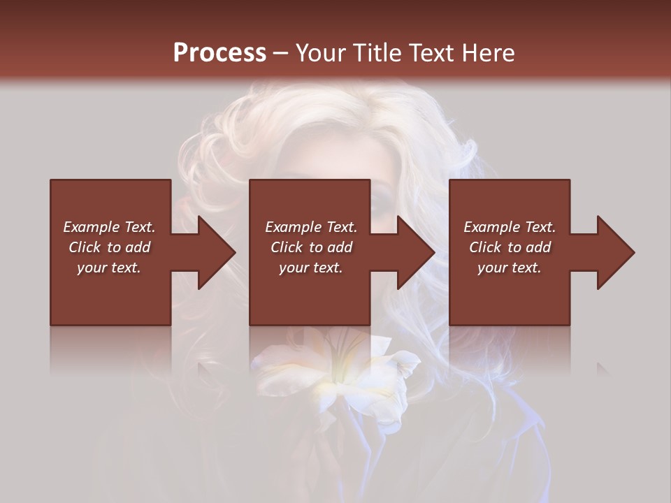 Pretty Face Treatment PowerPoint Template
