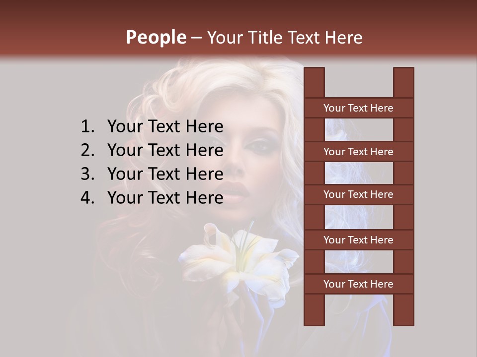 Pretty Face Treatment PowerPoint Template