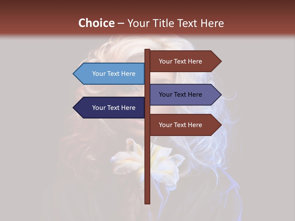Pretty Face Treatment PowerPoint Template
