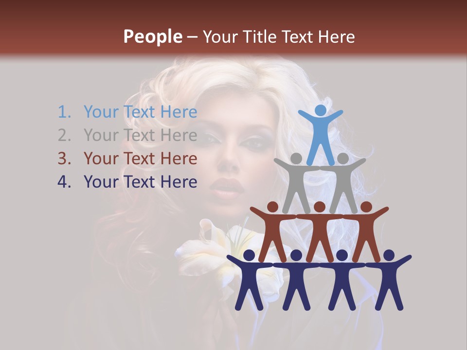 Pretty Face Treatment PowerPoint Template