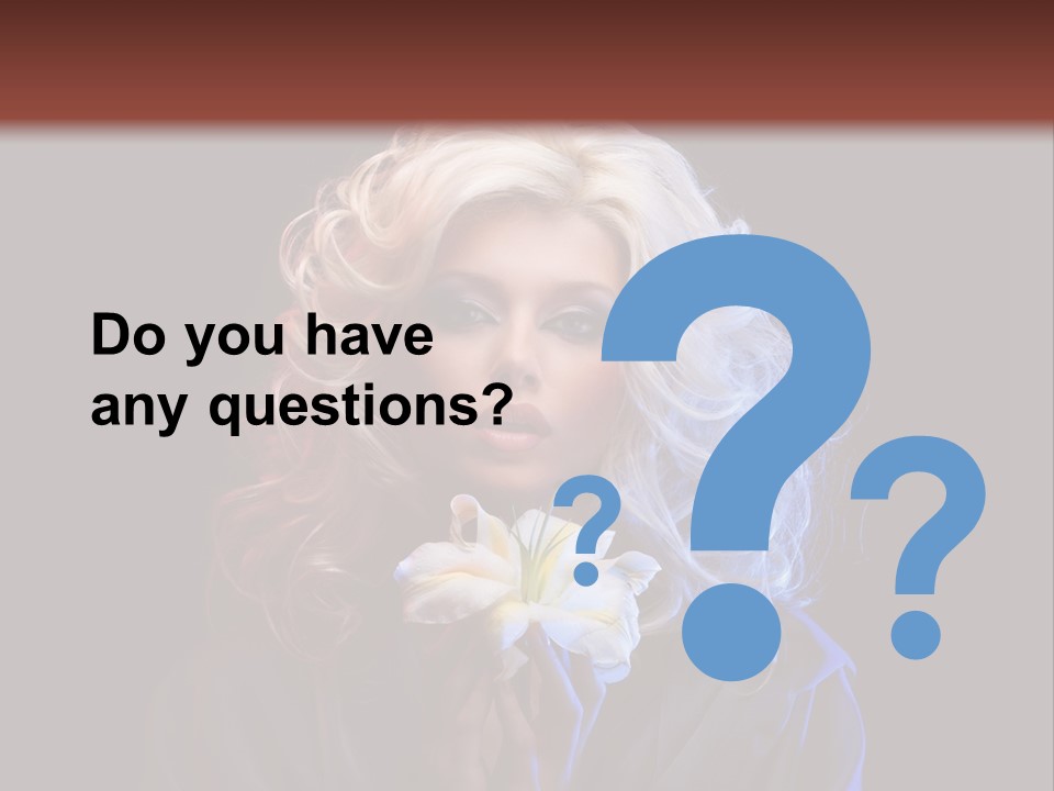 Pretty Face Treatment PowerPoint Template