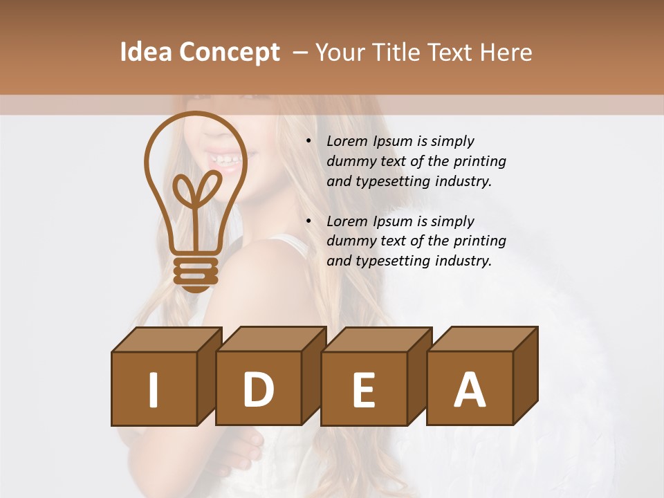 Feather Small Beautiful PowerPoint Template