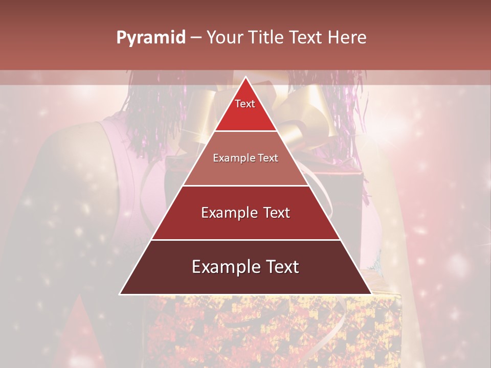 Holding Happiness Christmas PowerPoint Template