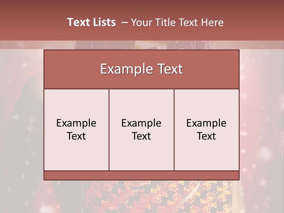 Holding Happiness Christmas PowerPoint Template