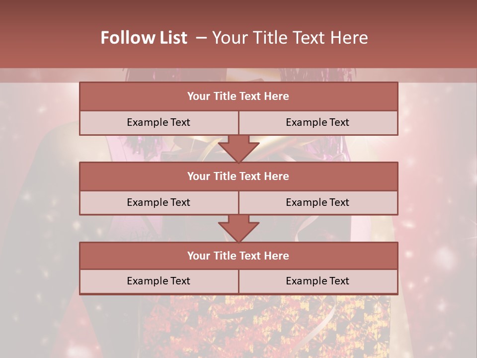 Holding Happiness Christmas PowerPoint Template