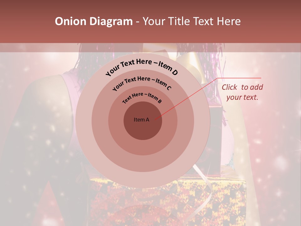 Holding Happiness Christmas PowerPoint Template