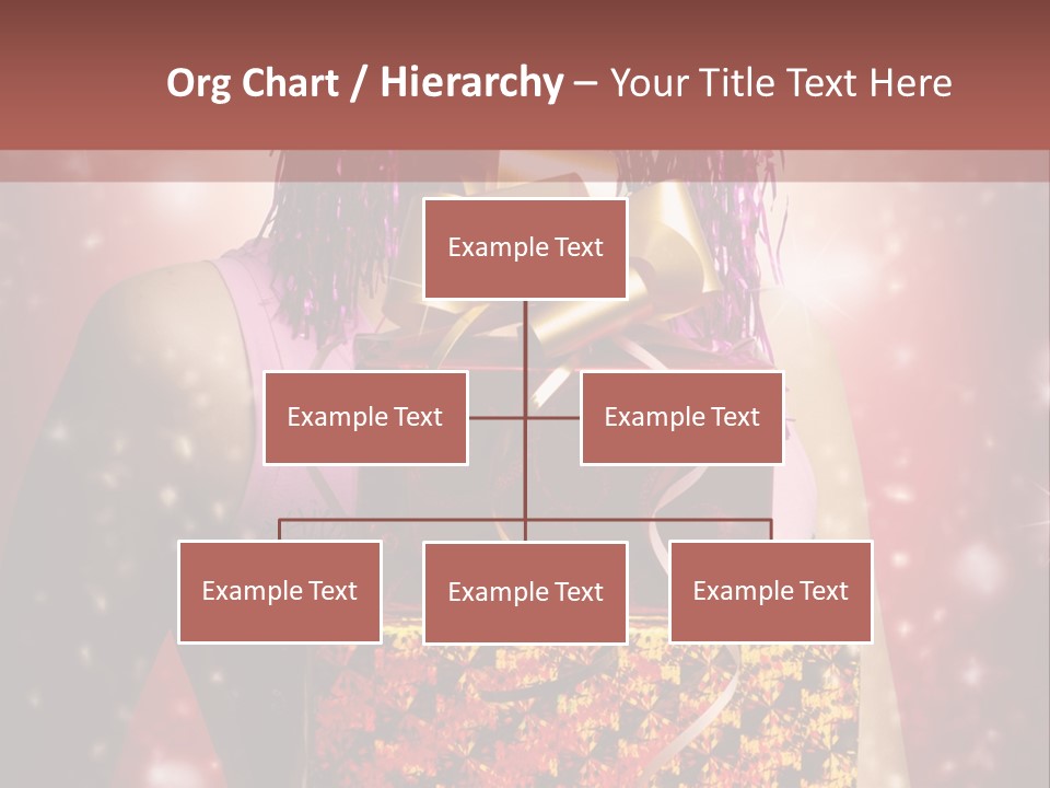 Holding Happiness Christmas PowerPoint Template