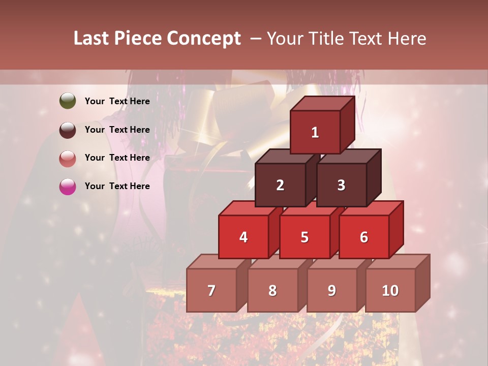 Holding Happiness Christmas PowerPoint Template