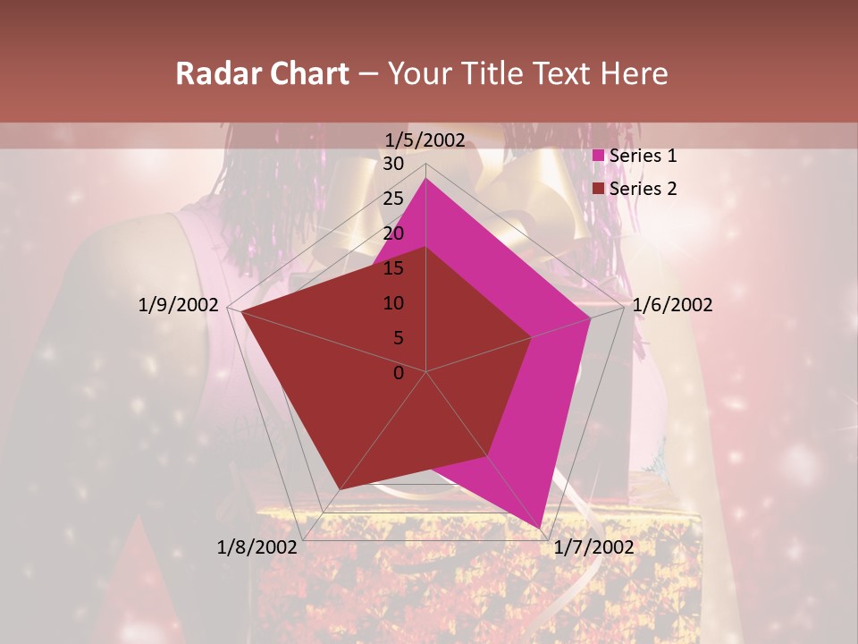 Holding Happiness Christmas PowerPoint Template