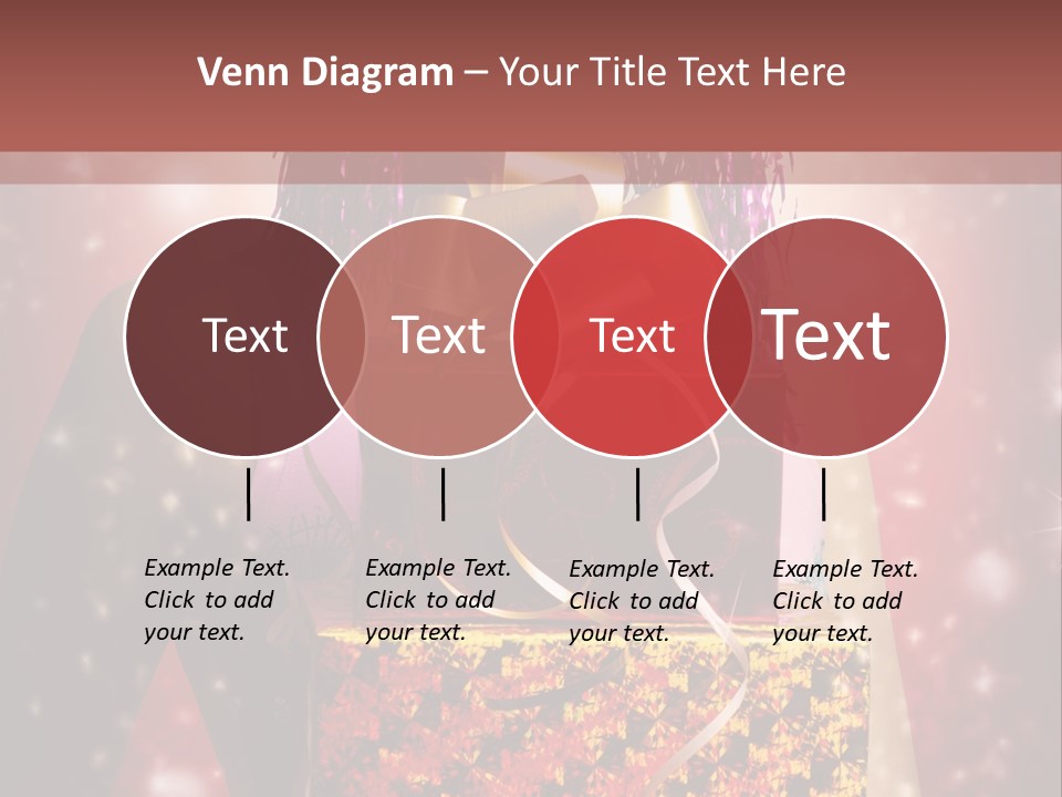 Holding Happiness Christmas PowerPoint Template