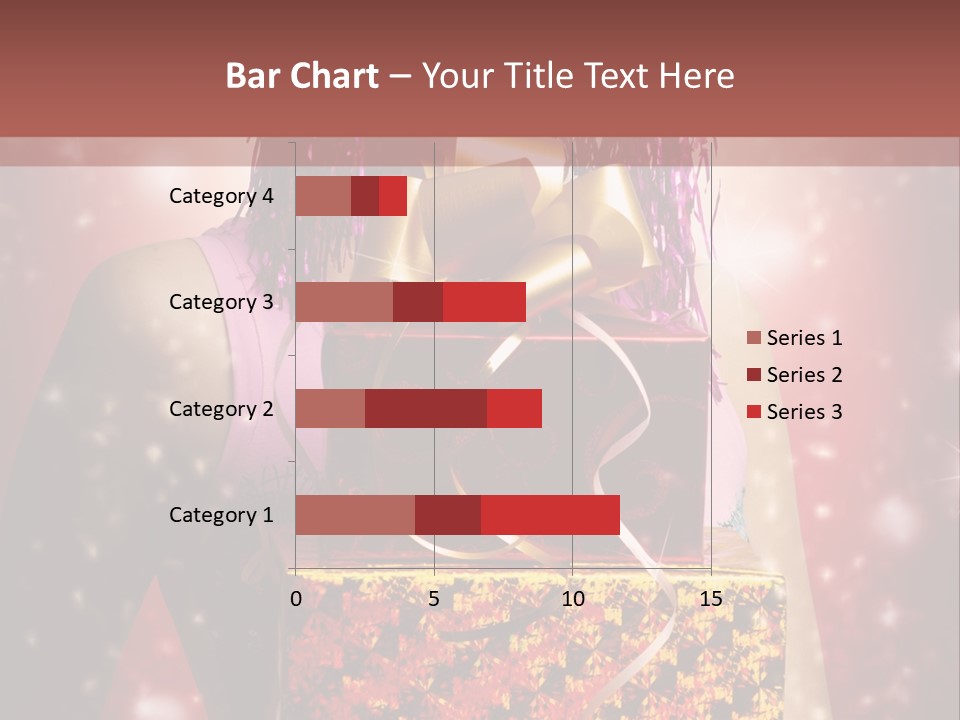 Holding Happiness Christmas PowerPoint Template