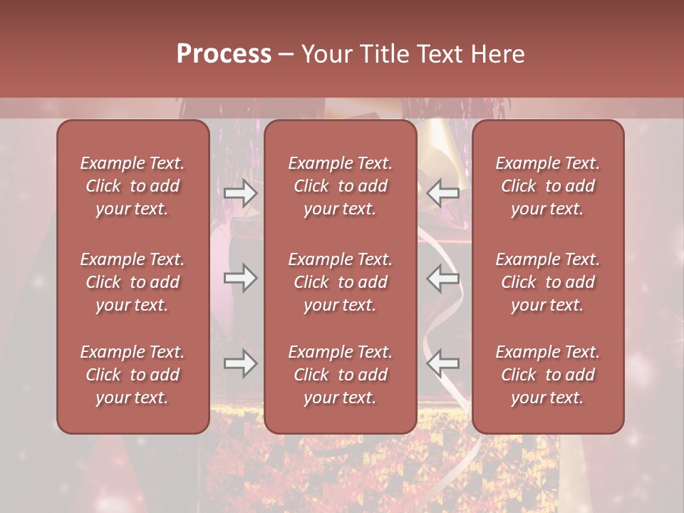 Holding Happiness Christmas PowerPoint Template