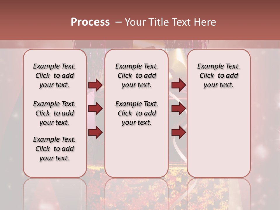 Holding Happiness Christmas PowerPoint Template