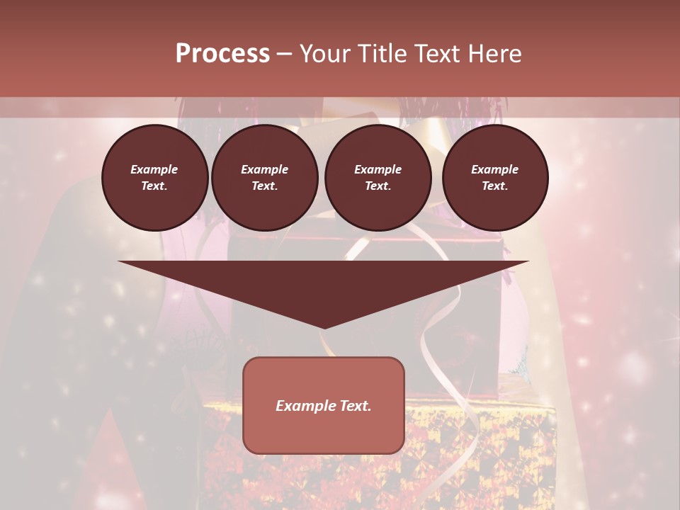 Holding Happiness Christmas PowerPoint Template