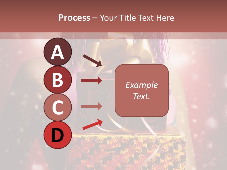 Holding Happiness Christmas PowerPoint Template