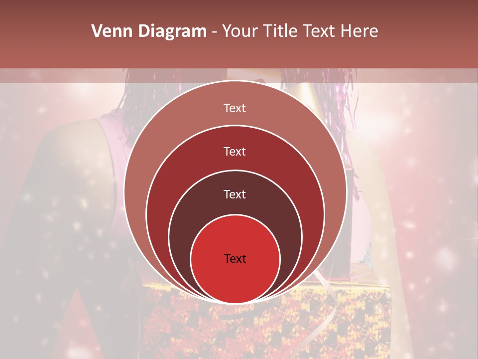 Holding Happiness Christmas PowerPoint Template