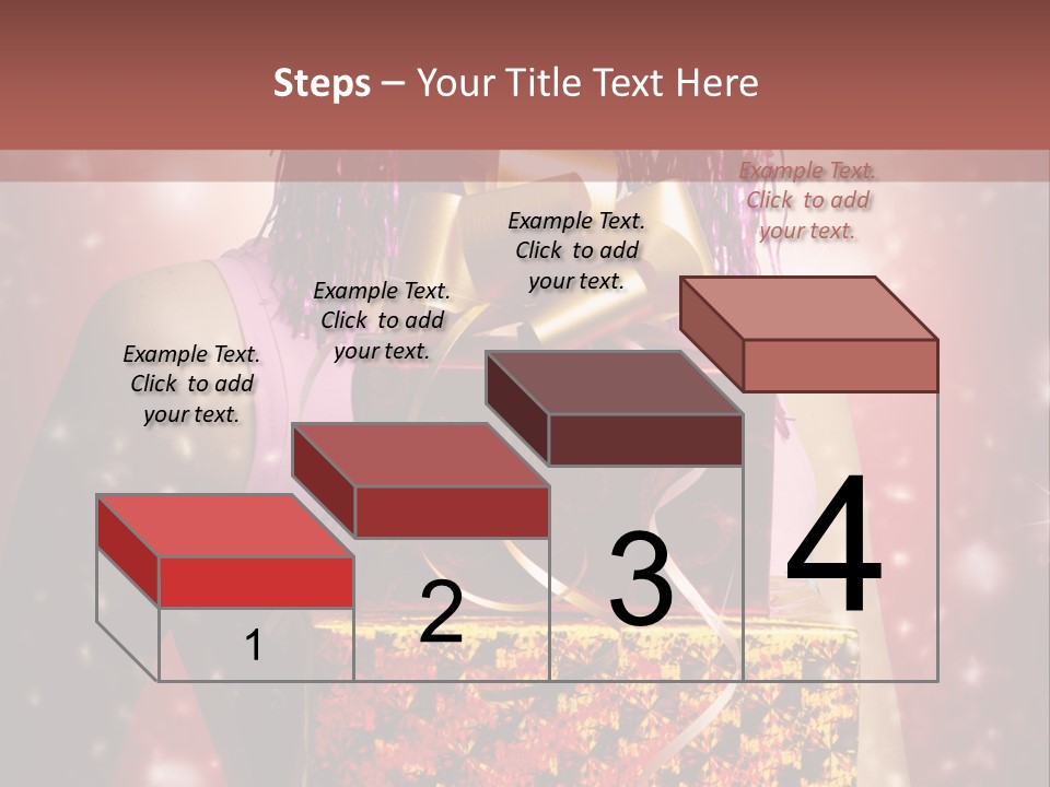 Holding Happiness Christmas PowerPoint Template