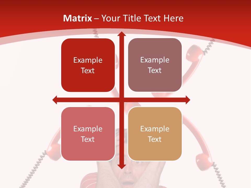 Frightened Depressed Service PowerPoint Template