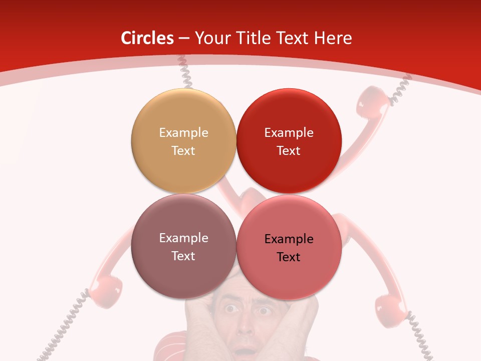 Frightened Depressed Service PowerPoint Template