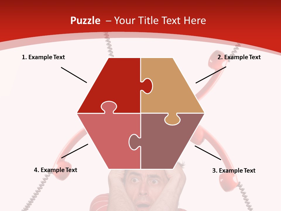 Frightened Depressed Service PowerPoint Template