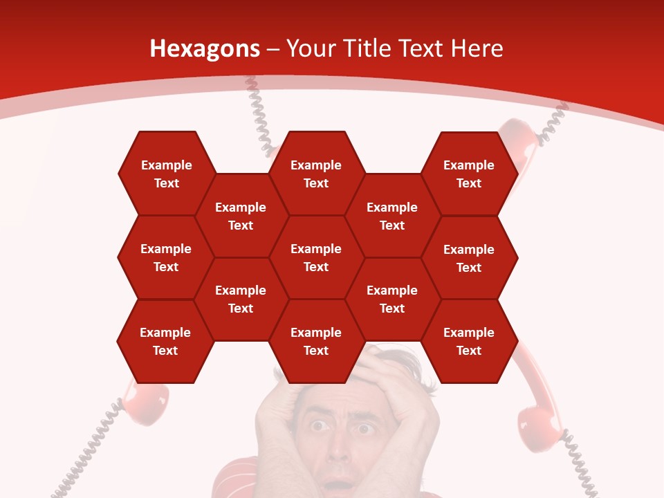 Frightened Depressed Service PowerPoint Template