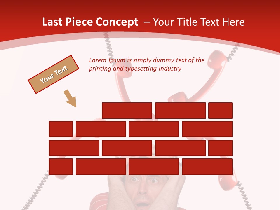 Frightened Depressed Service PowerPoint Template